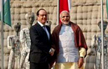 Modi meets Hollande at Chandigarh’s Rock Garden